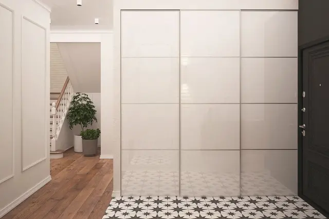 Entré hall klinkergolv