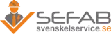 Logotyp för Sefab Svensk Elservice & Fastighet AB