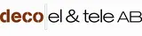 Logotyp för deco el tele AB