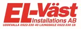 Logotyp för El-väst installations ab