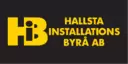 Logotyp för Hallsta Installationsbyrå AB