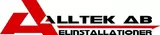 Logotyp för Alltek Uppsala Elinstallationer AB