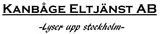 Logotyp för Kanbåge Eltjänst AB