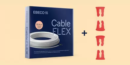 Cableflex 20 + Cable clip 5